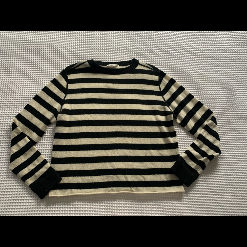 Reformation Cashmere Boyfriend Crew Sweater SMALL